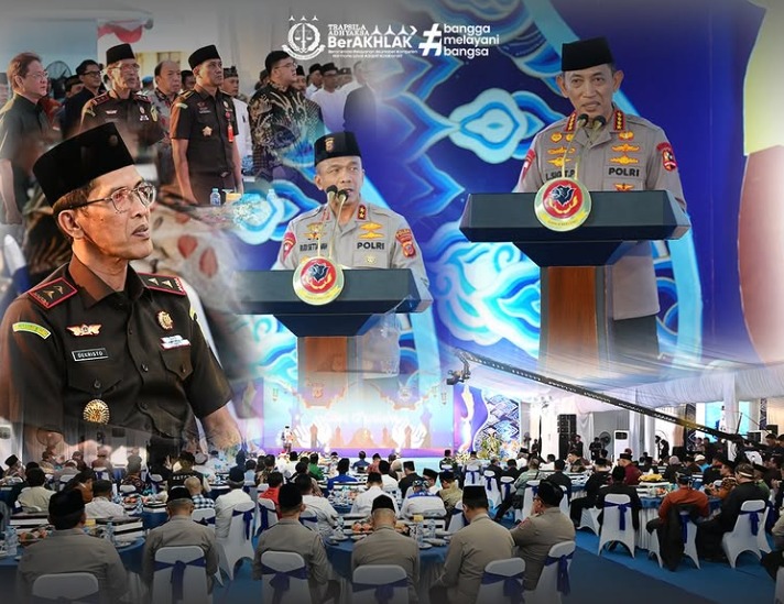 Kajati Jabar Hadiri Safari Ramadhan Kapolri dan Peresmian Rutilahu Jajaran Polda Jabar