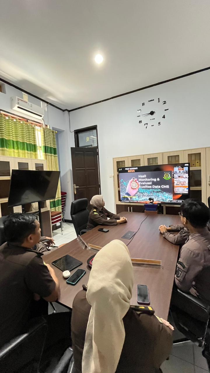 Kejari Kepulauan Selayar Ikuti Peningkatan Pemahaman Pemanfaatan CMS dan Portal Satu Data Kejaksaan