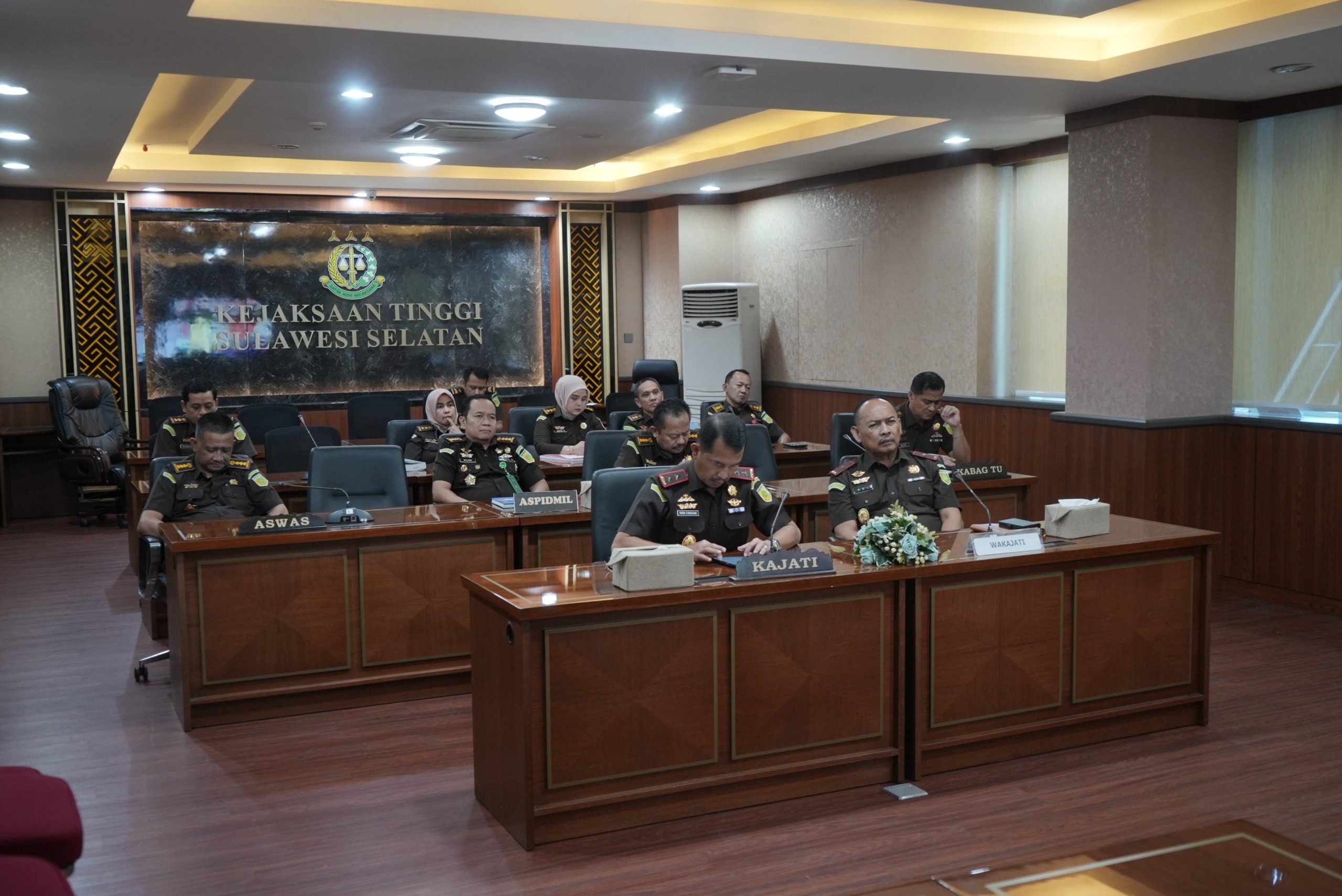 Kajati Sulsel Bersama Jajaran Hadiri FGD Penyusunan Pedoman Jaksa Agung tentang DPA dan Denda Damai
