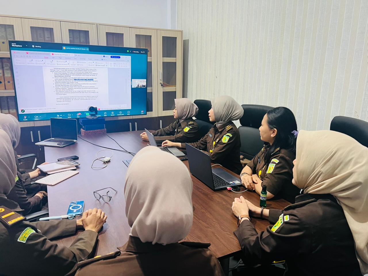 Video Conference Perbaikan STTP Peserta Pelatihan Dasar Calon Pegawai Sipil Golongan III dan Golongan II Tahun 2025