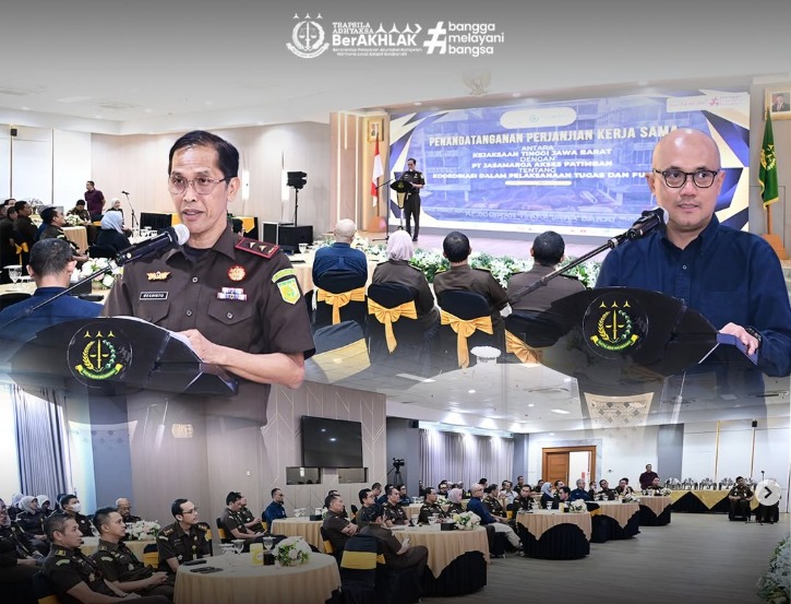 Perkuat Sinergi Hukum Penandatanganan Perjanjian Kerja Sama Antara Kejaksaan Tinggi Jawa Barat dengan PT Jasa Marga Akses Patimban