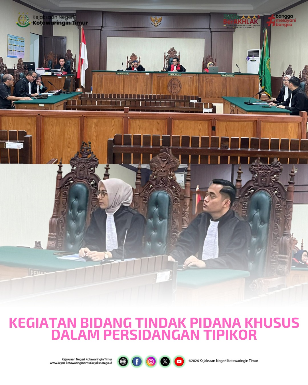 KEGIATAN BIDANG TINDAK PIDANA KHUSUS DALAM PERSIDANGAN TIPIKOR