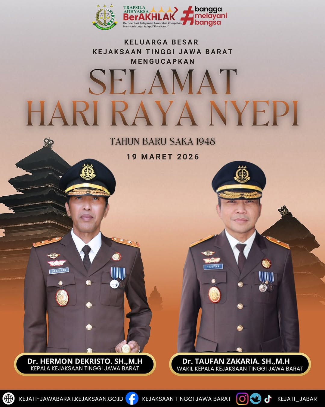 Selamat Hari Raya Nyepi Tahun Baru Saka 1948