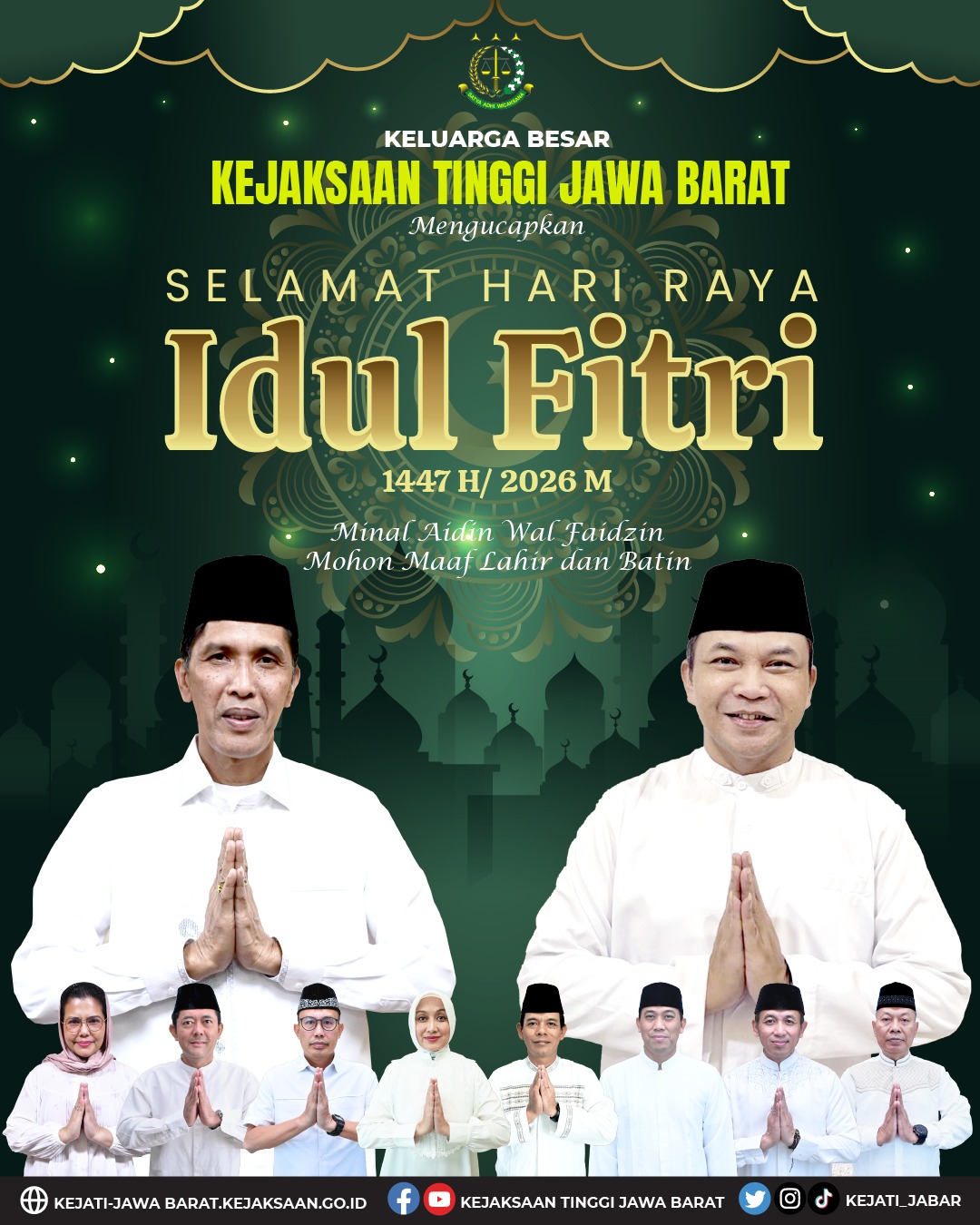 Selamat Hari Raya Idul Fitri 1447 H  2026 M