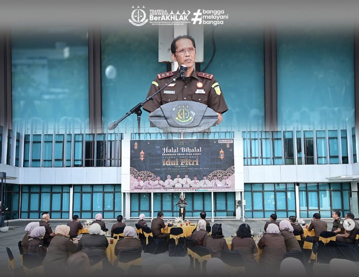 Perkuat Sinergitas Keluarga Besar Kejaksaan Tinggi Jawa Barat Menggelar Halal Bihalal Dalam Rangka Hari Raya Idul Fitri 1447 H
