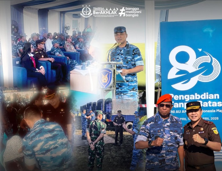 Wujud Kepedulian Sosial dan Sinergi Untuk Negeri Wakajati Jabar Hadiri Bakti Sosial Dalam Rangka Peringatan ke-80 Hari TNI AU Tahun 2026