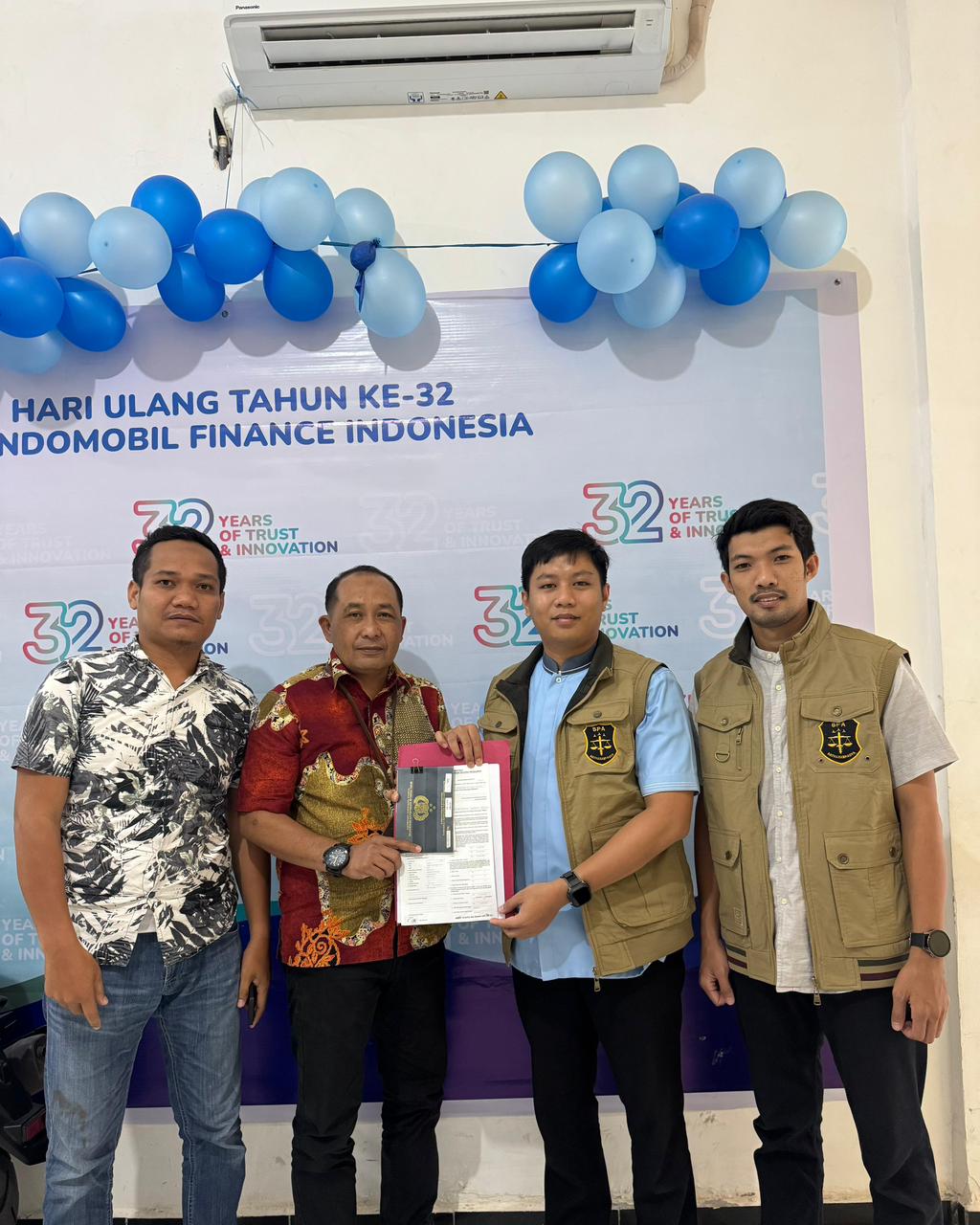 Bidang PAPBB Melaksanakan Pengembalian Barang Bukti kepada pihak PT Indomobil Finance Cabang Bulukumba