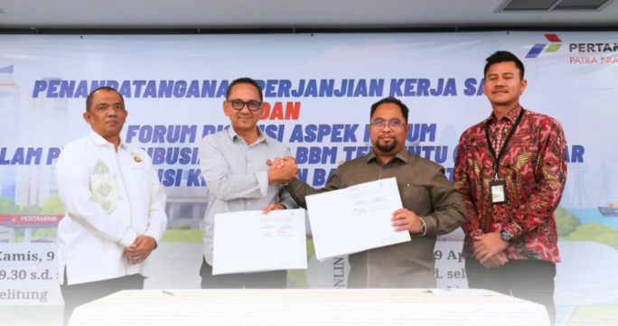 Kejati Babel Jalin Kerja Sama dengan PT Pertamina Patra Niaga untuk Penguatan Penanganan Hukum