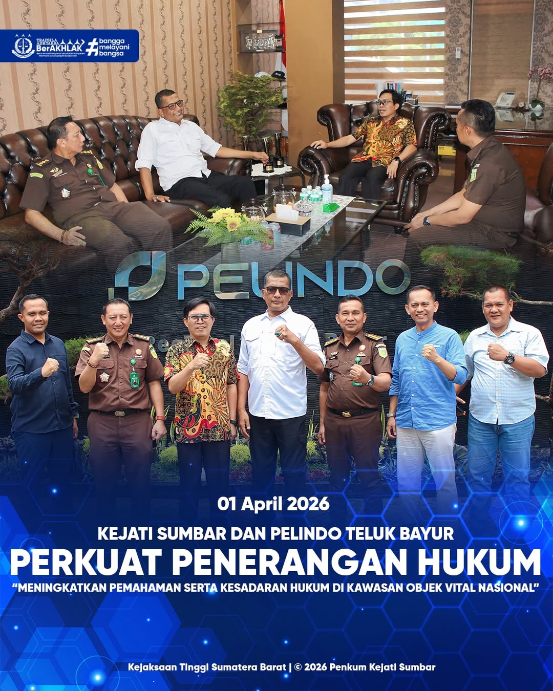 Kejati Sumbar dan Pelindo Teluk Bayur
