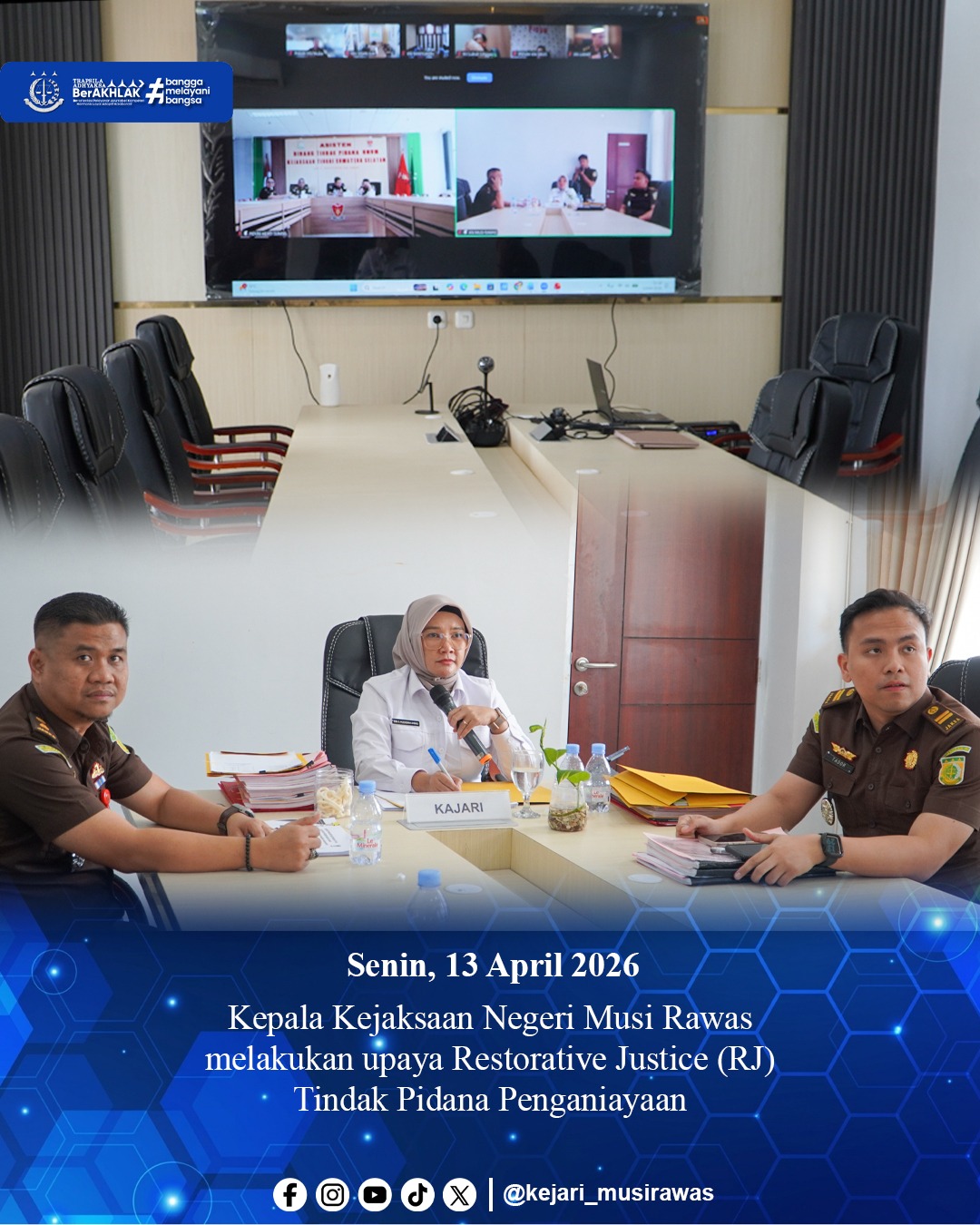Upaya Restorative Justice RJ) Tindak Pidana Penganiayaan