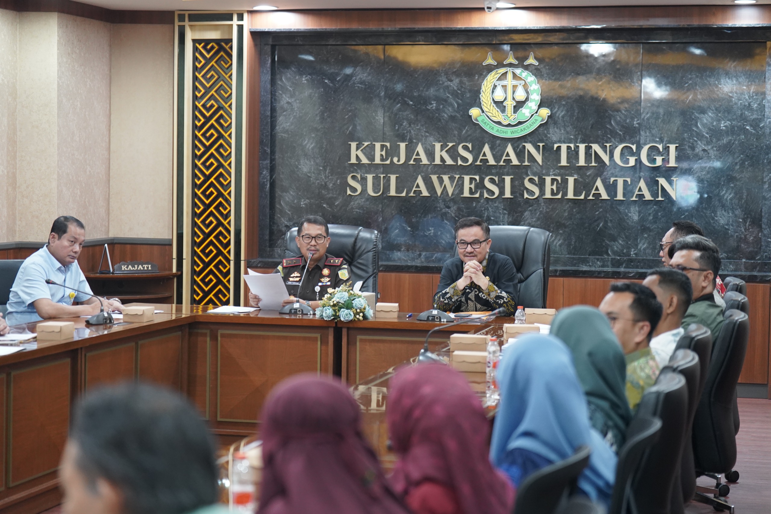 Kejati Sulsel Fasilitasi Mediasi Penyelesaian Aset Negara Kemendes PDTT dengan Pemprov Sulsel