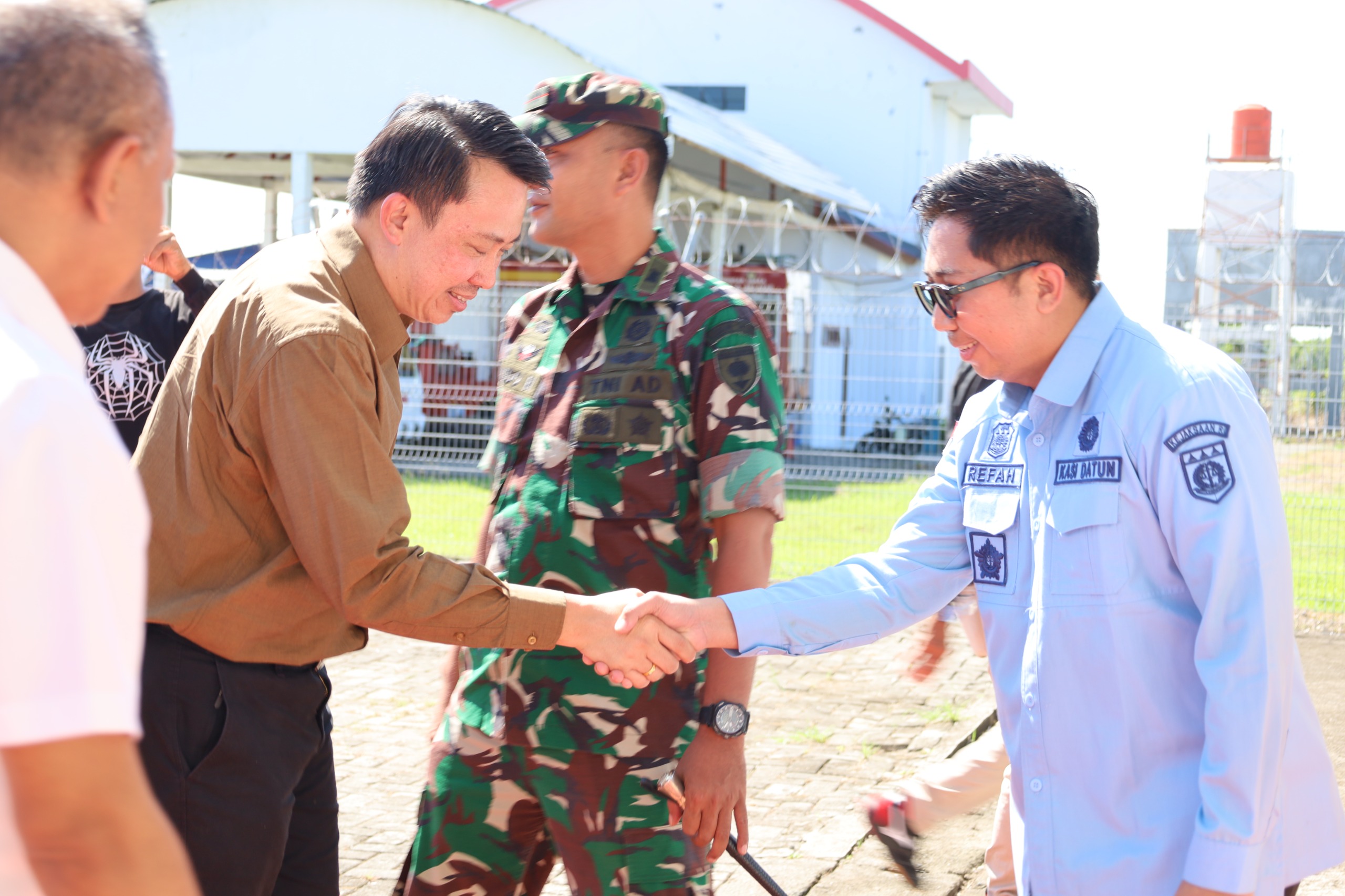 Penyambutan Kepala BPK RI  Perwakilan Provinsi Sulawesi Selatan di Kabupaten Kepulauan Selayar