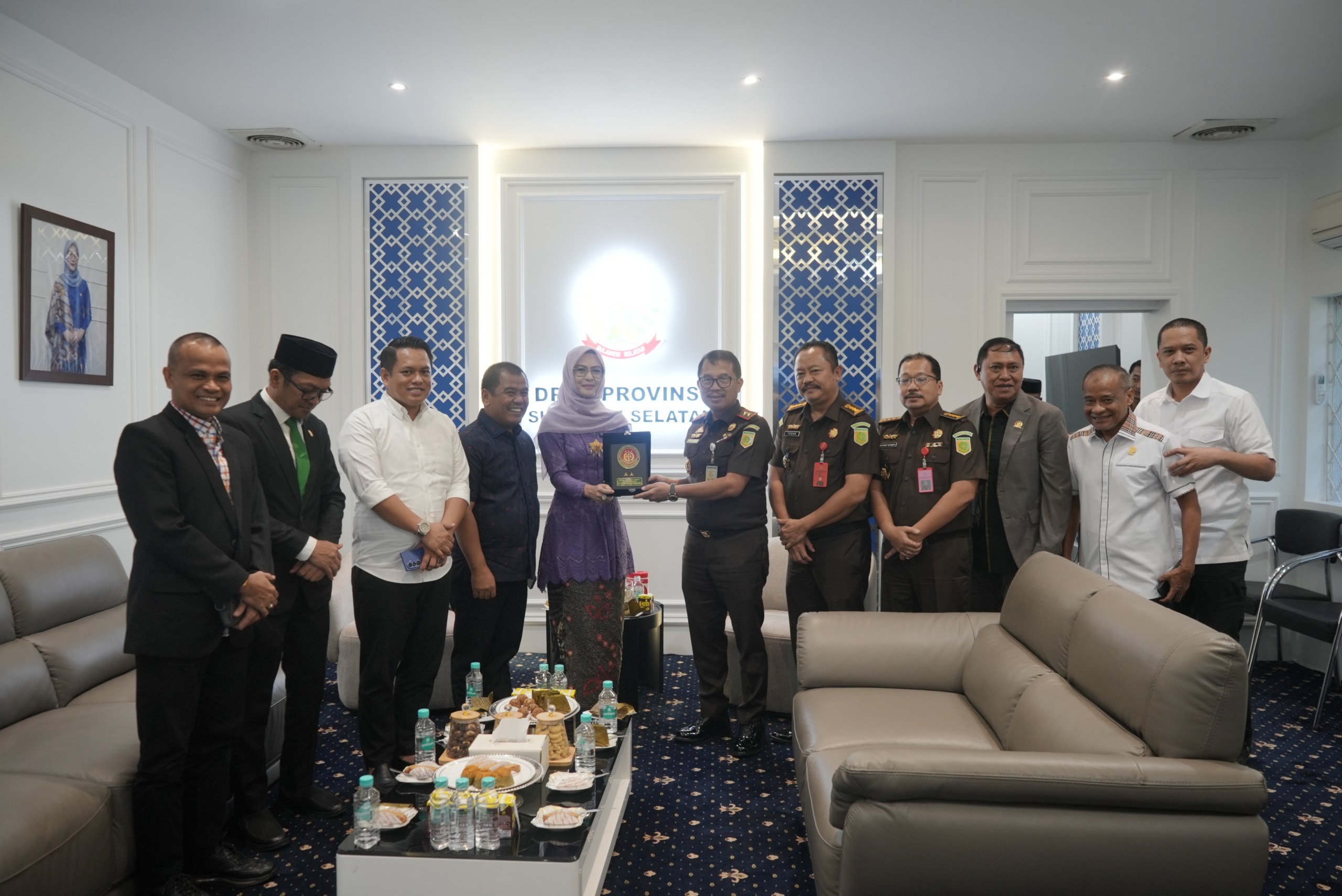 Pamit karena Promosi Jadi Sesjampidsus Kajati Sulsel Didik Farkhan Silaturahmi ke Kapolda dan Pimpinan DPRD Sulsel