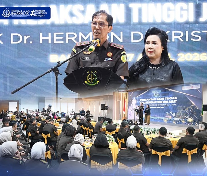 Pengantar Alih Tugas Kepala Kejaksaan Tinggi Jawa Barat Dr Hermon Dekristo SH MH Menuju Penugasan Baru