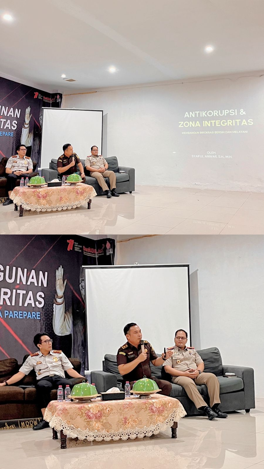 Wujudkan Zona Integritas Kejari Parepare Berikan Sosialisasi Antikorupsi di Kantor Pertanahan