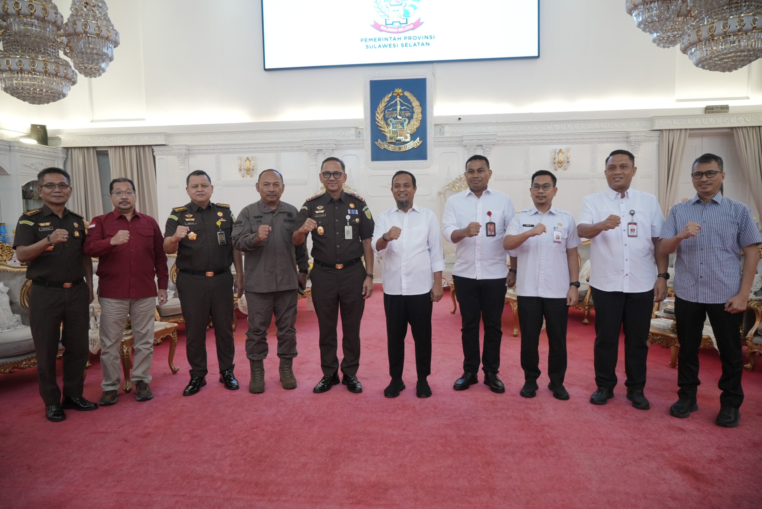 Perkuat Sinergi Kajati Sulsel dan Gubernur Sulsel Bahas Penyelamatan Aset Hingga Pendampingan Proyek Strategis