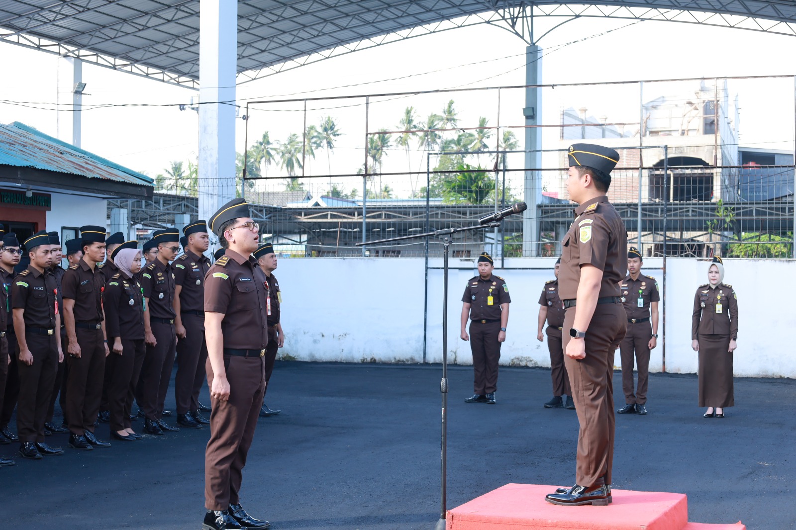 Apel Pagi Kejaksaan Negeri Kepulauan Selayar