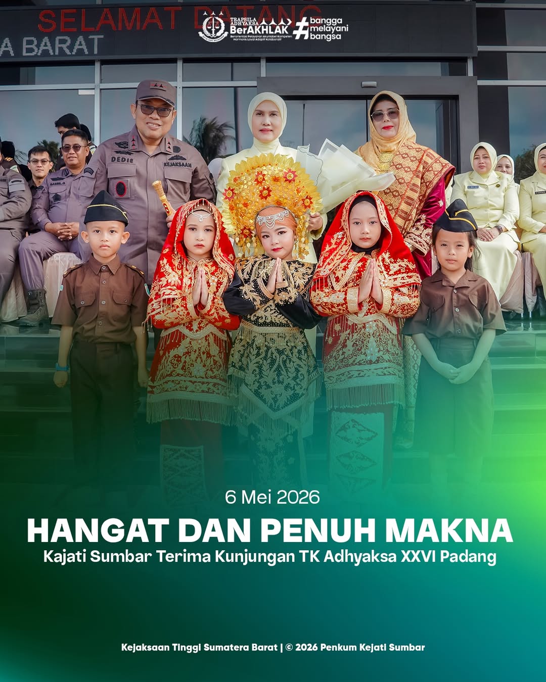 Kunjungan dari TK Adhyaksa XXVI Padang