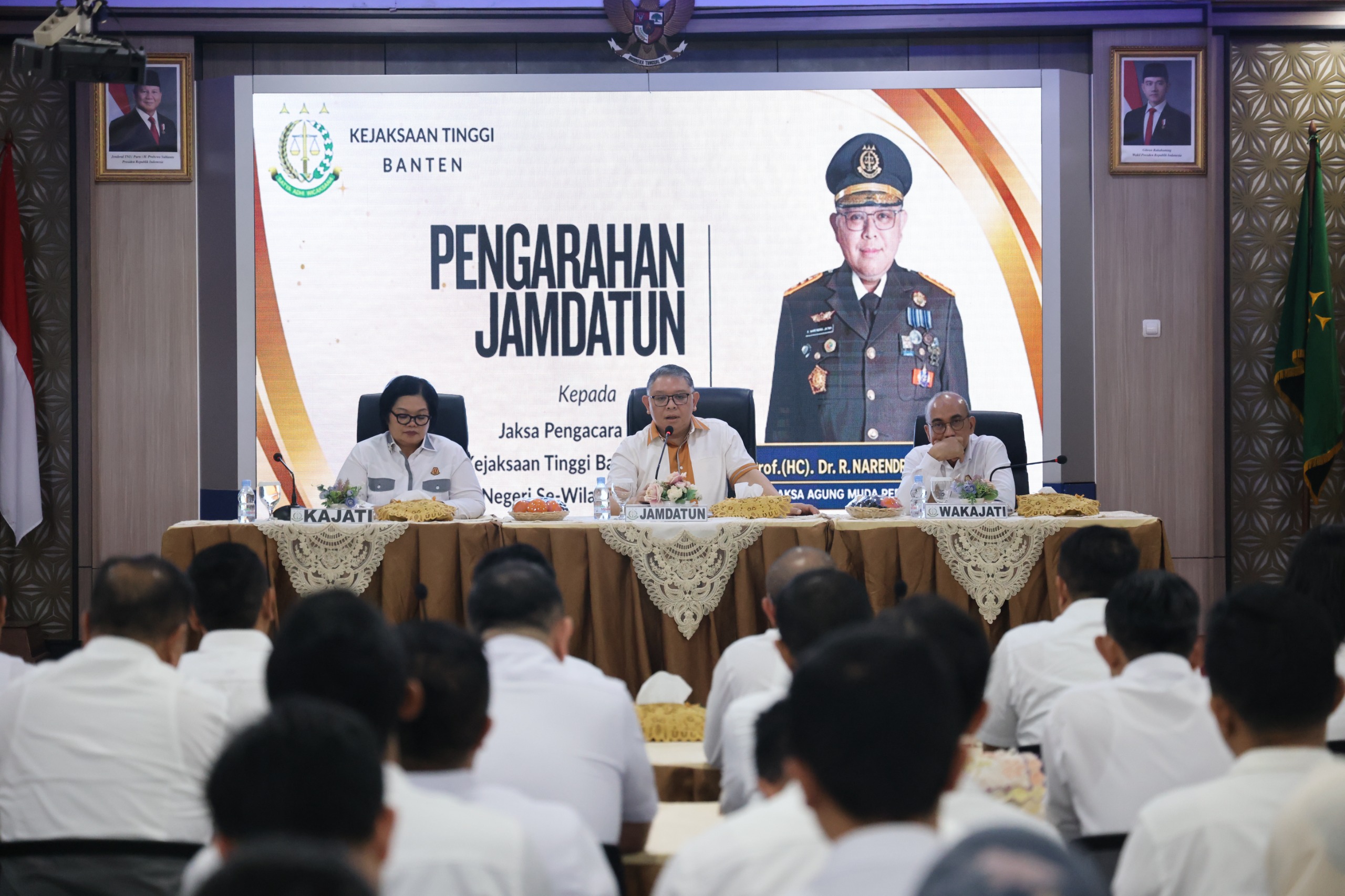 Hadiri FGD di Kejati Banten Jamdatun Dorong Penguatan Kompetensi JPN Kawal Program Pembangunan Nasional