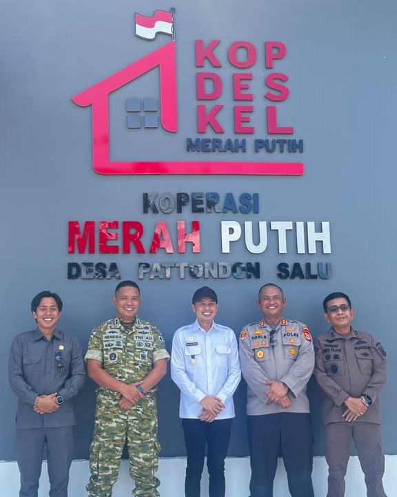 Peresmian Operasionalisasi 1061 KDKMP secara serentak yang dipimpin oleh Bapak Presiden Republik Indonesia melalui sarana Video Conference Vicon)