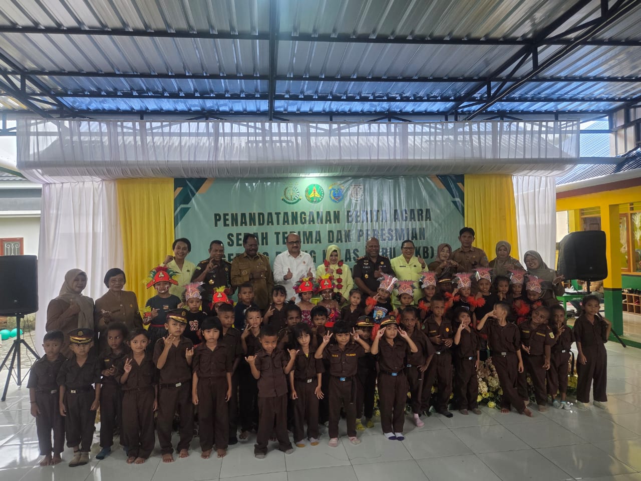 Kajati Papua Ajak Anak-Anak Tk Adhyaksa Nabire Tumbuh Menjadi Generasi Berkarakter