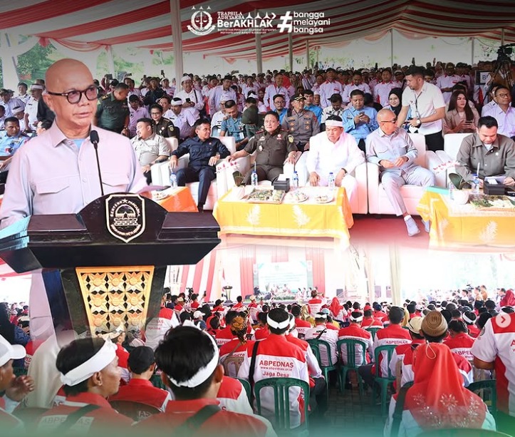 Sinergi Kejaksaan dan Pemerintahan Desa Diperkuat Kajati Jabar Menghadiri Optimalisasi Program Jaga Desa Dalam mendukung program prioritas nasional Dapur MBG dan Jaga Indonesia Pintar) dan Pengukuhan DPC Abpednas Kabupaten Subang