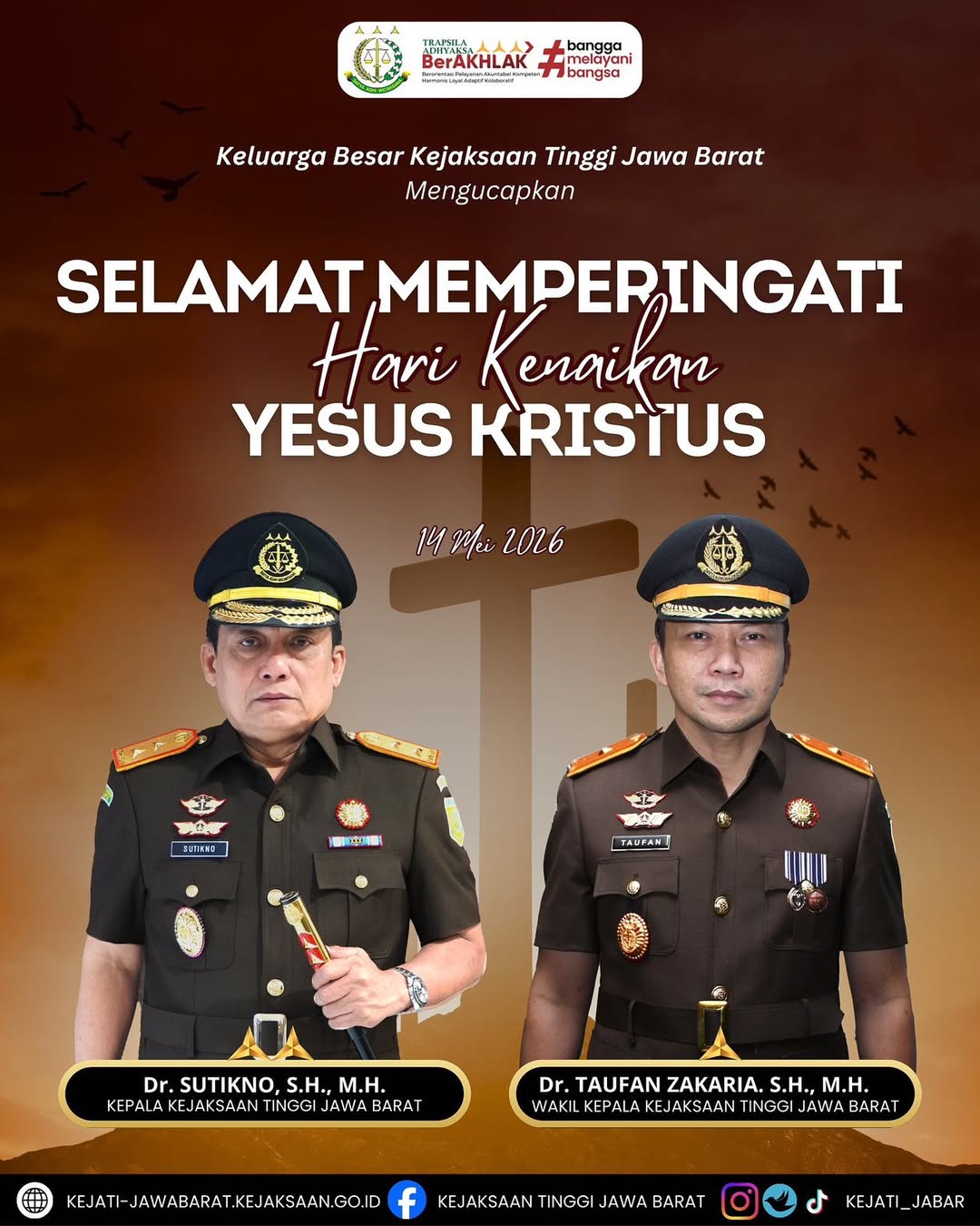Selamat Memperingati Hari Kenaikan Yesus Kristus