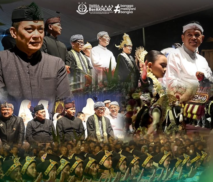 Kajati Jabar Hadiri Kirab Tatar Sunda “Mahkota Ajeg Ki Sunda sebagai Wujud Pelestarian Budaya Sunda
