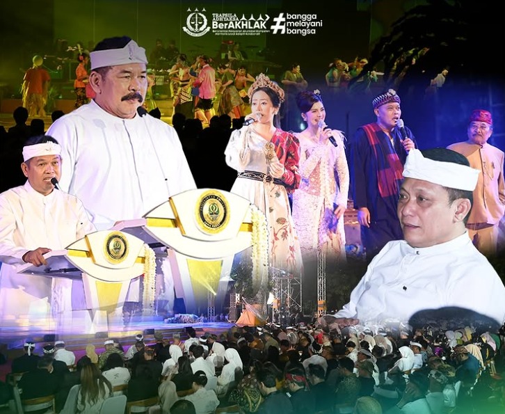 Kajati Jabar Dampingi Jaksa Agung RI Hadiri Hari Jadi Tatar Sunda “Drama Musikal Kolosal Wujud Dukungan Pelestarian Budaya dan Persatuan Daerah
