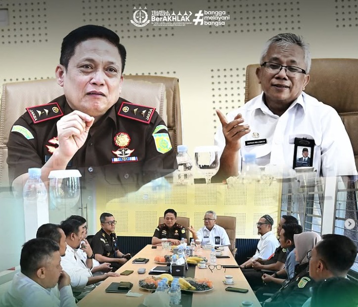 Kajati Jabar Jalin Silaturahmi dengan Kepala BPKP Provinsi Jawa Barat untuk Tingkatkan Kolaborasi Antar Lembaga