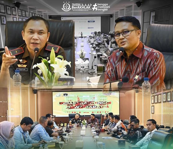 Wujudkan Tata Kelola Profesional dan Akuntabel Kejati Jabar Gelar Entry Meeting dengan PT KAI dan PT PLN UIT JBT