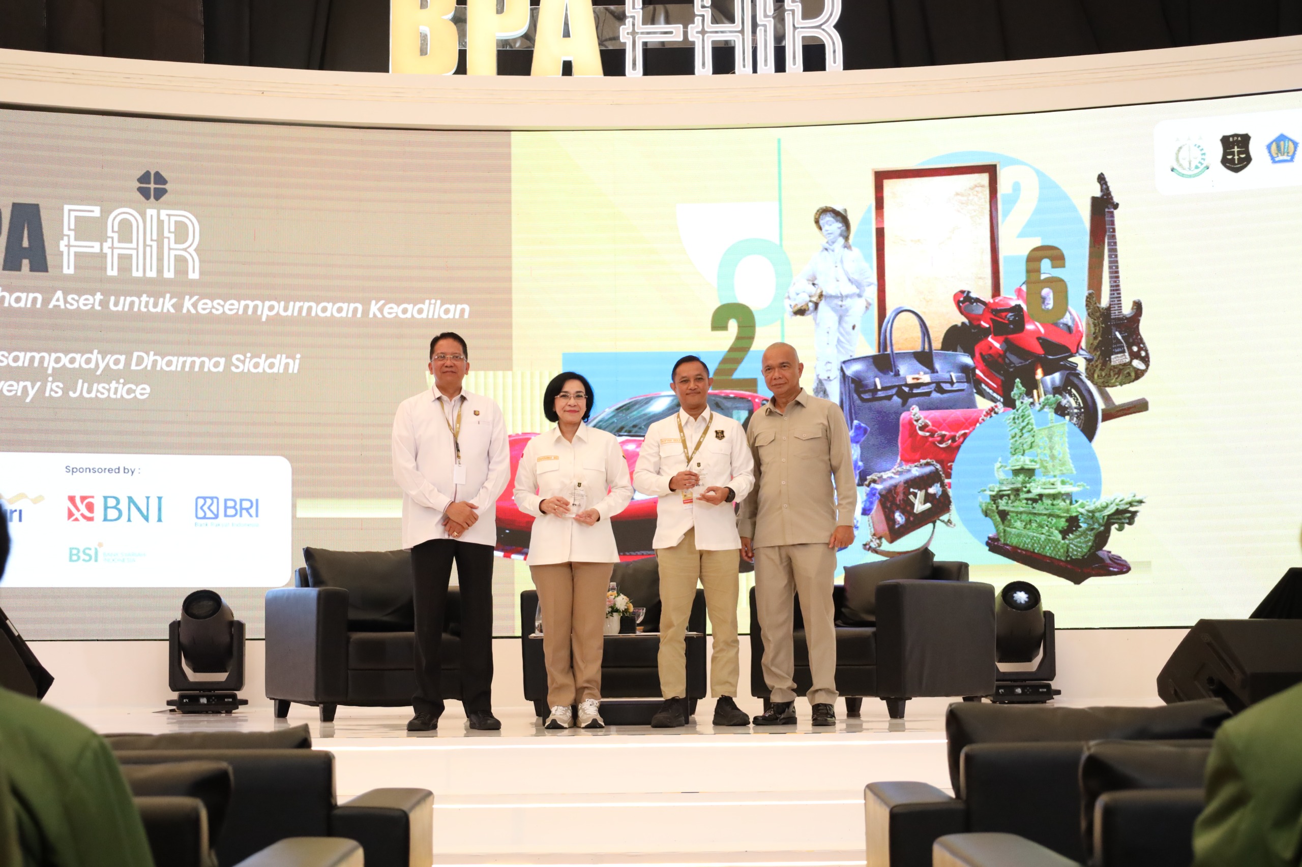 Sukses Gelar Hari Kedua BPA Fair 2026  Badan Pemulihan Aset Raup Kenaikan Harga Lelang  hingga Rp165 Miliar