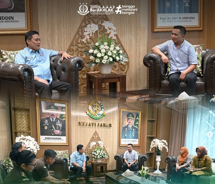 Pererat Kolaborasi dan Komunikasi Antar-Instansi Kajati Jabar Terima Kunjungan Ketua KPU Jabar