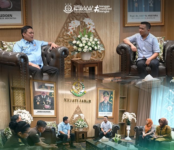Pererat Kolaborasi dan Komunikasi Antar-Instansi Kajati Jabar Terima Kunjungan Ketua KPU Jabar