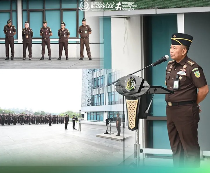 Aspidmil Kejati Jabar Pimpin Apel Kerja Rutin Tingkatkan Disiplin dan Kejujuran Aparatur