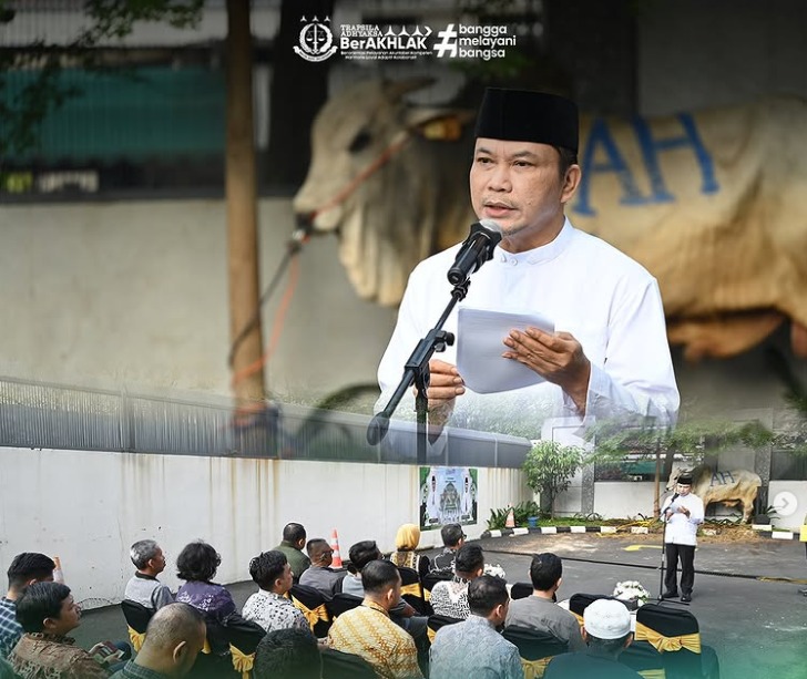 Kejati Jabar Melaksanakan Penyembelihan Hewan Qurban Pada Idul Adha 1447 H Wujudkan Semangat Berkurban dan Kepedulian Sosial