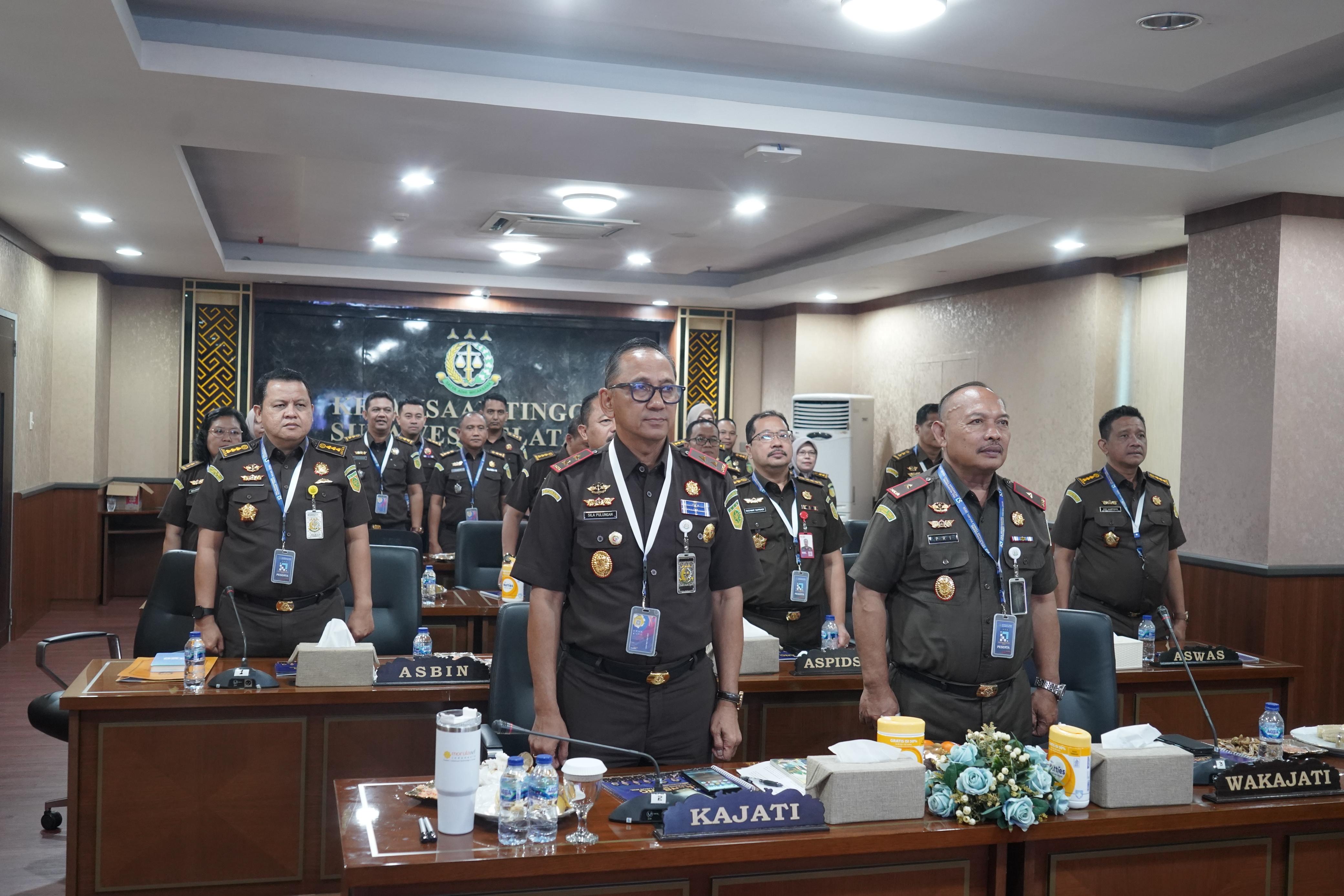 Kejati Sulsel Ikuti Pembukaan Musrenbang Kejaksaan RI 2026 Jaksa Agung Tekankan Fokus Anggaran Riil dan Transformasi Digital
