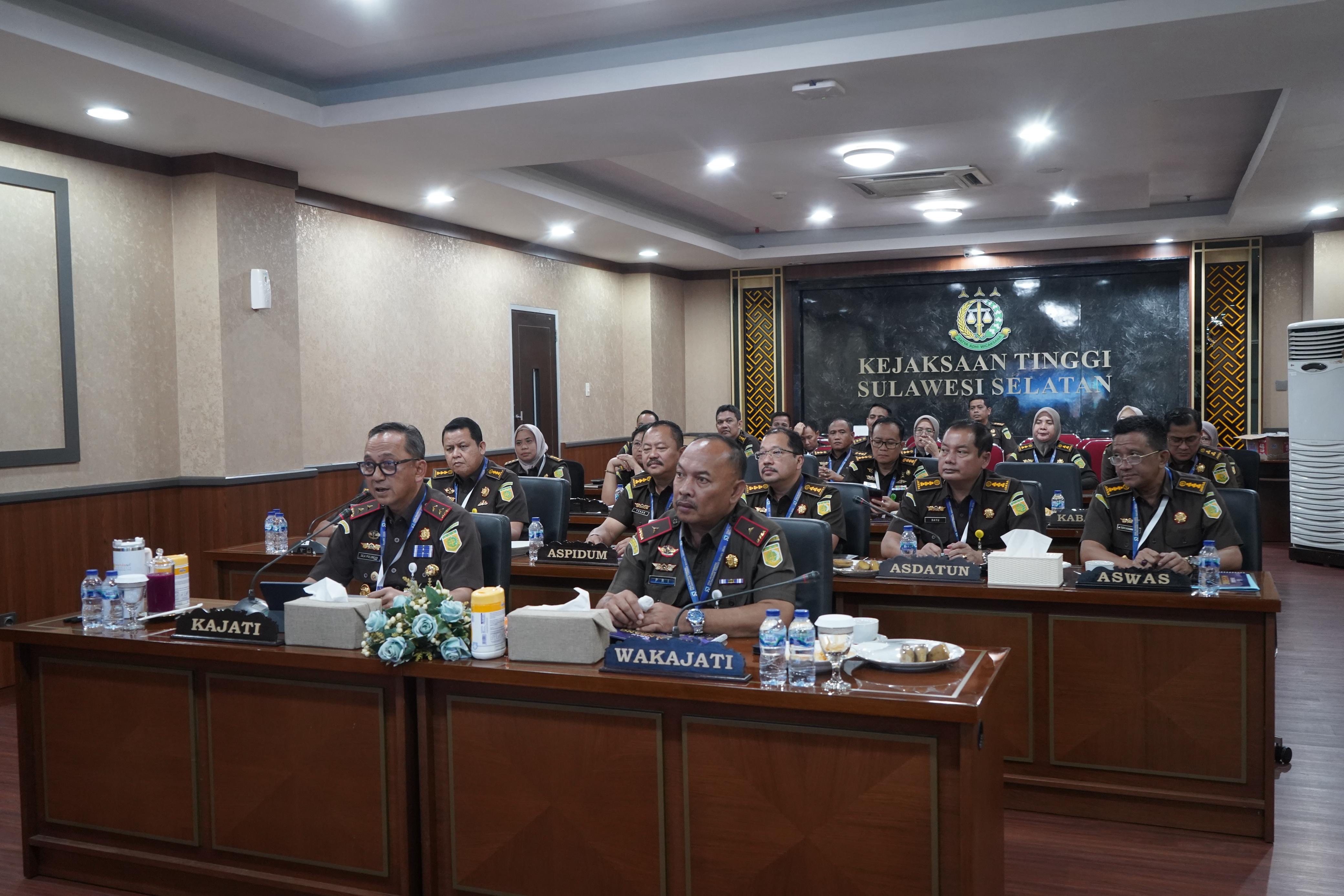 Kajati Sulsel Sila Pulungan Paparkan Kebutuhan Anggaran Tahun Anggaran 2027 di Musrenbang Kejaksaan RI 2026