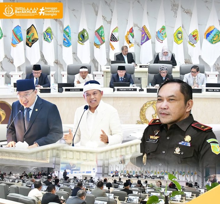 Wakajati Jabar Ikuti Rapat Paripurna DPRD Provinsi Jawa Barat sebagai Wujud Dukungan terhadap Sinergitas Lembaga