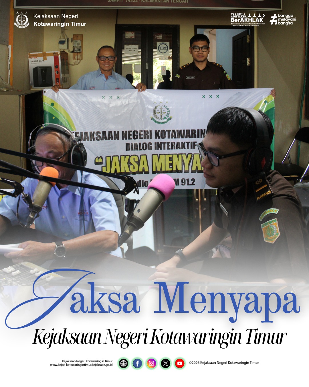 JAKSA MENYAPA KEJAKSAAN NEGERI KOTAWARINGIN TIMUR