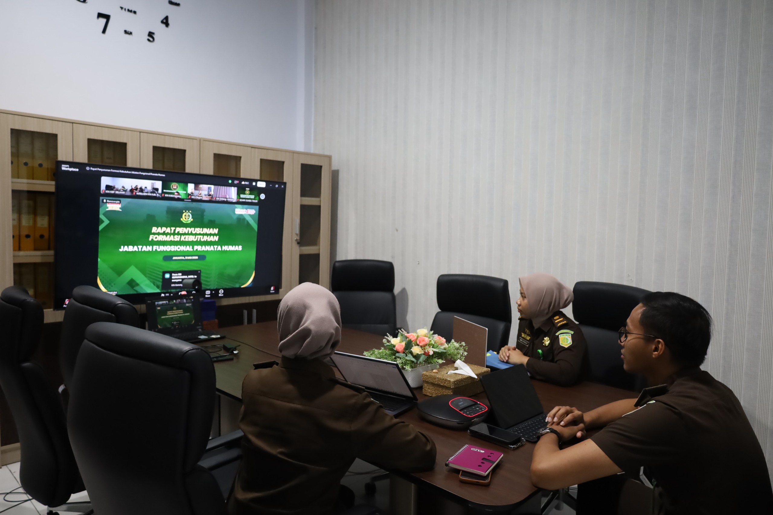 Rapat Koordinasi Terkait Penyusunan Formasi Kebutuhan Jabatan Fungsional Pranata Humas