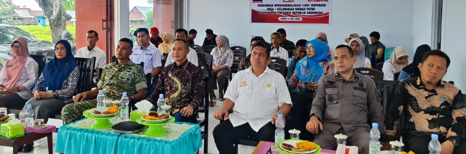 Launching dan Peresmian Koperasi Desa Merah Putih Seluruh Indonesia