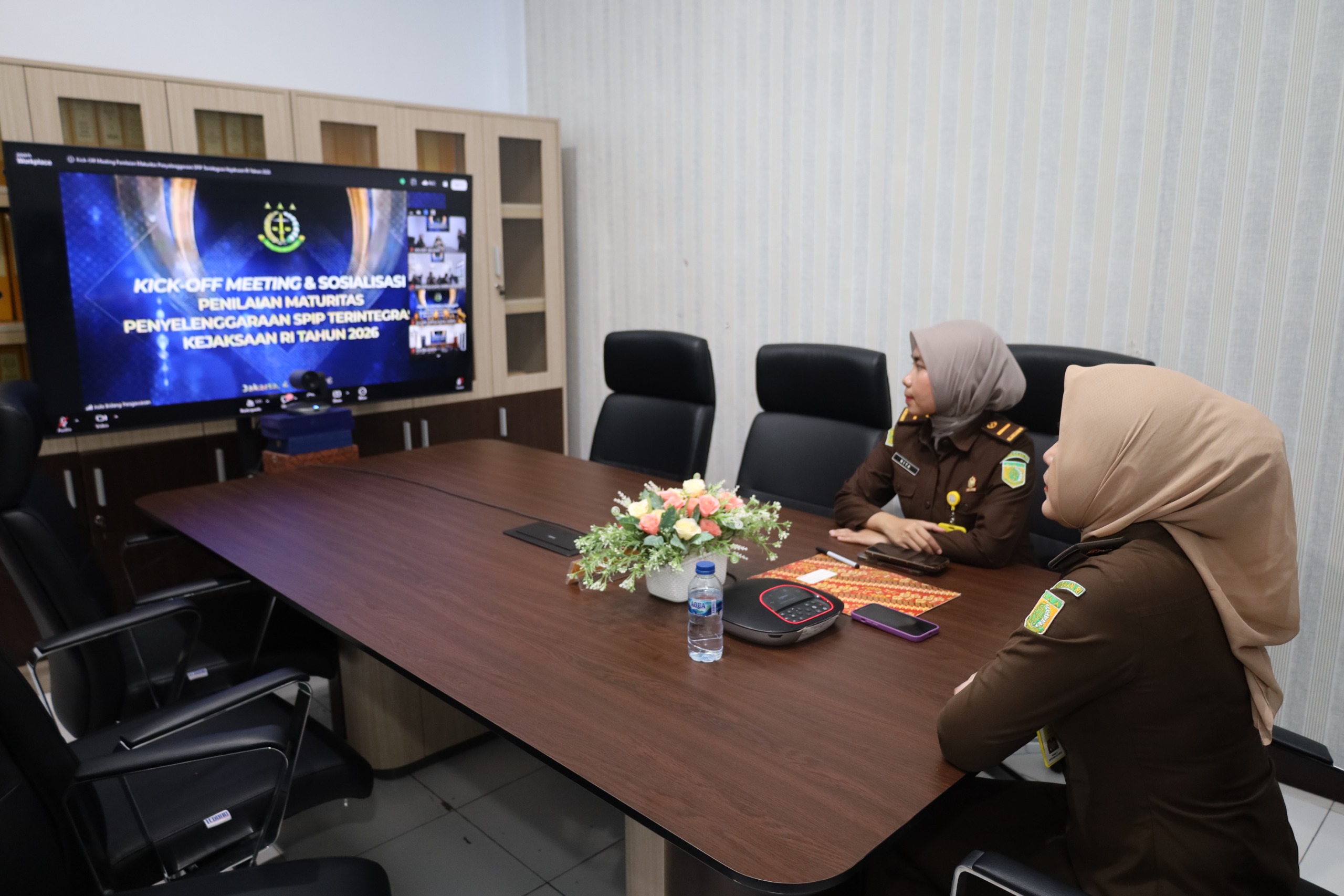 Kick off Meeting Penilaian Maturitas Penyelenggaraan SPIP Terintegrasi Kejaksaan RI Tahun 2026