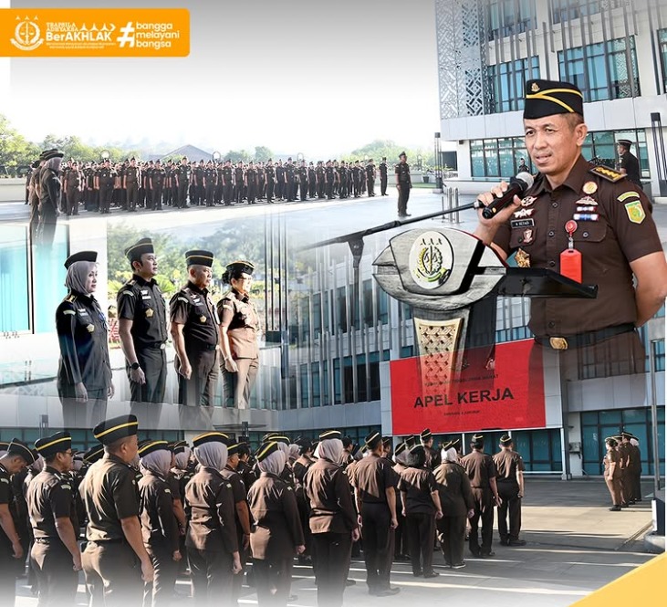 Aspidum Kejati Jabar Pimpin Apel Kerja Tekankan Pentingnya Menjaga Integritas dan Marwah Institusi