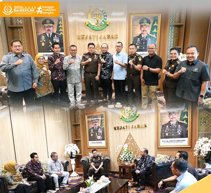 Kajati Jabar Terima Kunjungan Silaturahmi Ketua Bawaslu Jabaruntuk Perkuat Sinergi Pengawasan dan Penegakan Hukum