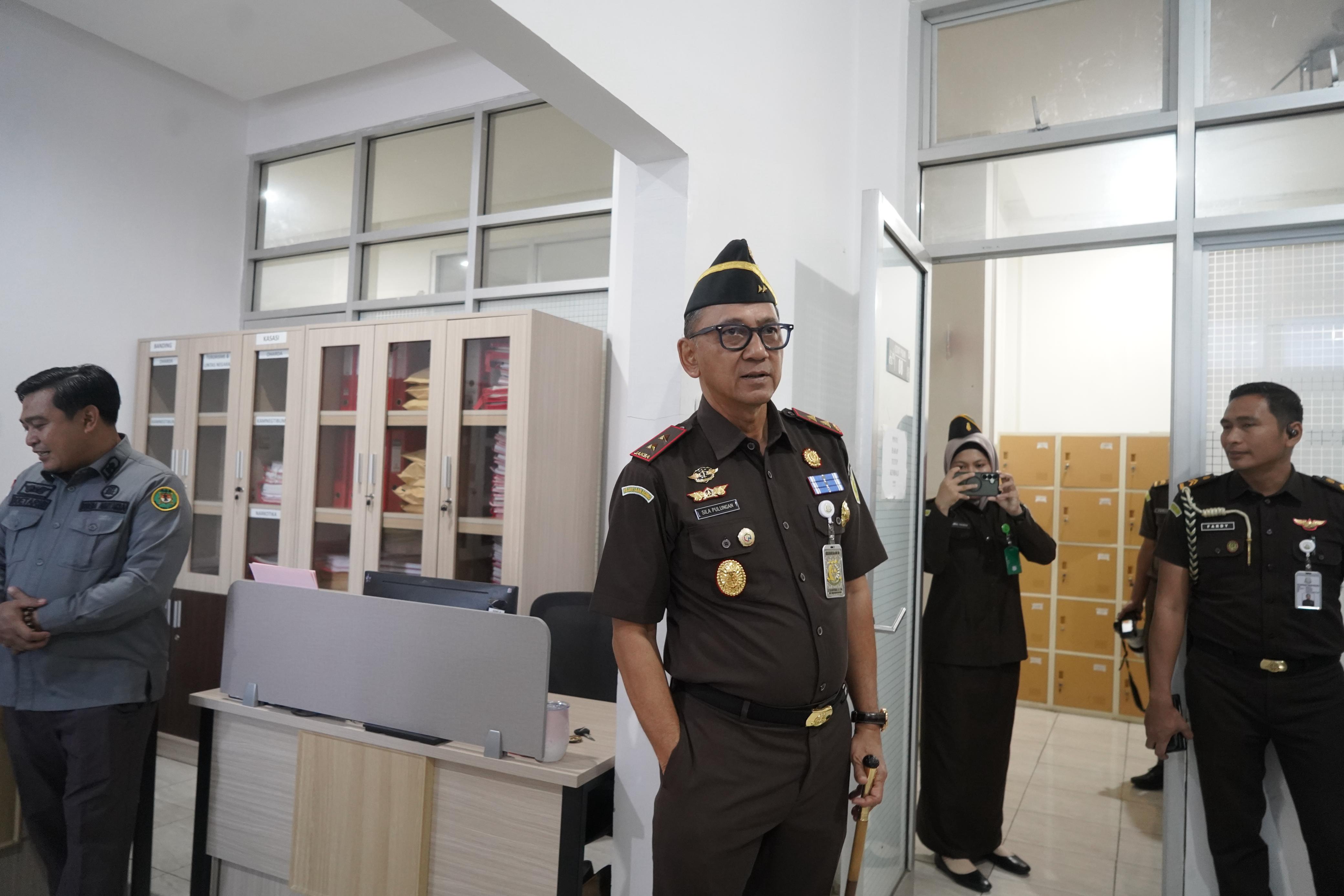 Kajati Sulsel Sila Pulungan Tinjau Fasilitas dan Kesiapan Personel Cabjari Malino