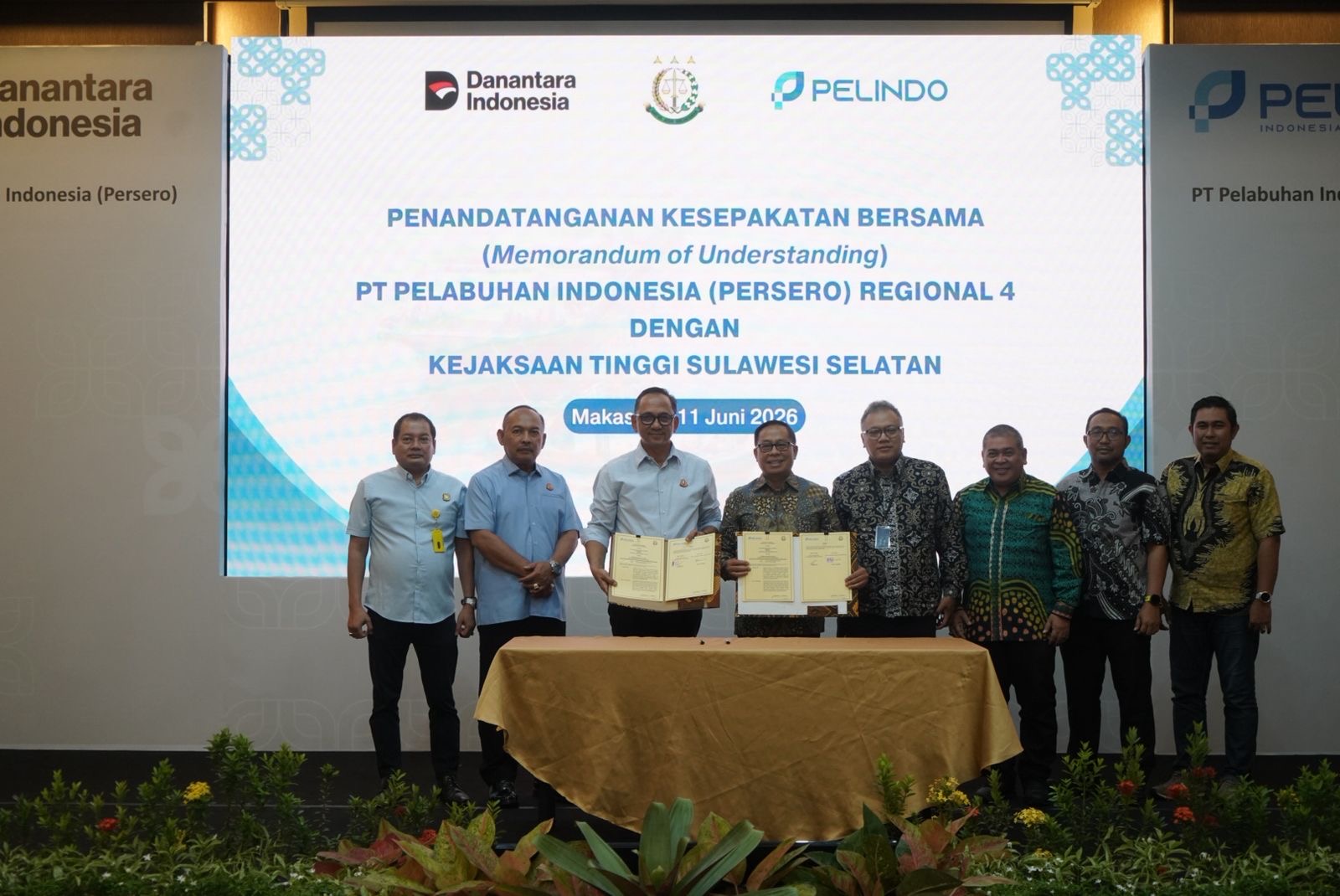 Perpanjang MoU Kejati Sulsel dan Pelindo Regional 4 Sinergi Amankan Aset Negara dan Kawal Bisnis Maritim