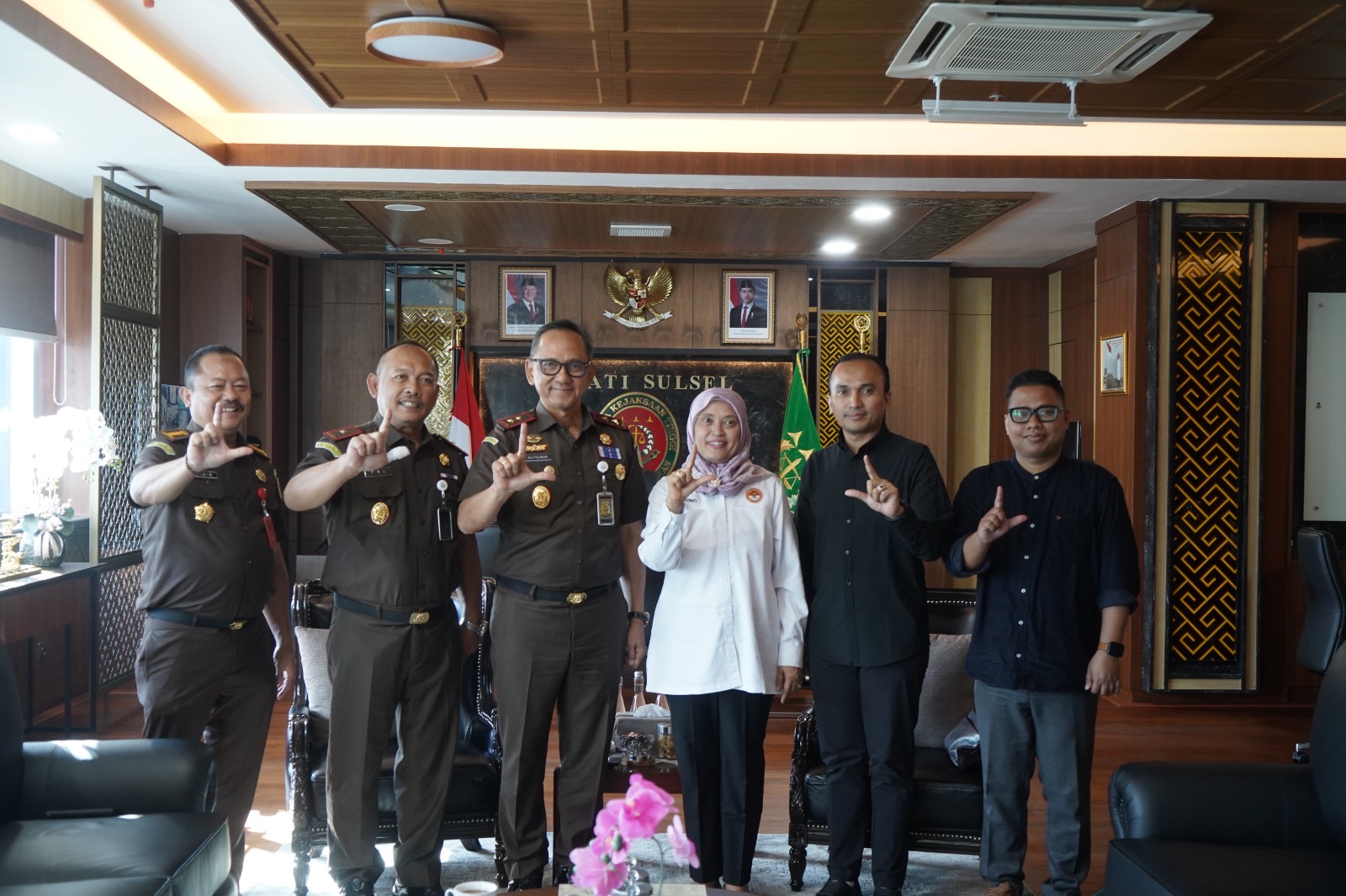 Kawal Kasus Viral Pelecehan Dosen Kajati Sulsel dan Wakil Ketua LPSK Perkuat Sinergi Perlindungan Korban