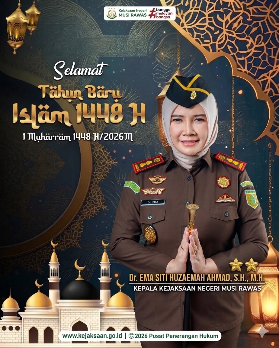 Kejari Musi Rawas Ucapkan Selamat Tahun Baru Islam 1448 H