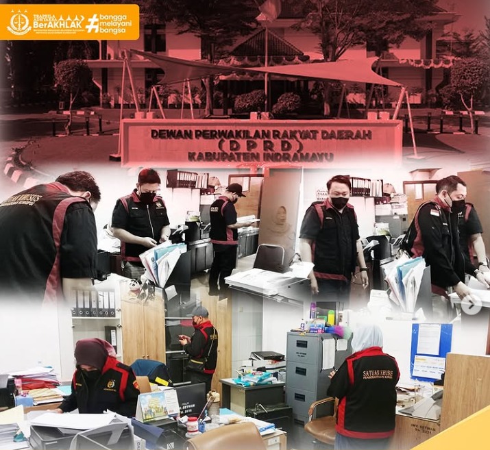Tim Penyidik Pidsus Kejati Jabar Geledah Dua Lokasi Terkait Dugaan Tindak Pidana Korupsi Tunjangan Perumahan dan Tunjangan Transportasi bagi Pimpinan dan Anggota DPRD Kab Indramayu Tahun Anggaran 2022 sd 2025